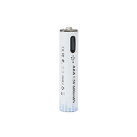Type-C AAA Charge Triple A Batteries Lithium Ion Batterie Li-ion Rechargeable Micro USB 1.5V