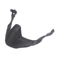 Demi-masque pliant tactique de protection spécialisé universel accessoire de casque protège-menton bouclier facial