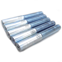 Factory Direct Custom 1/8 Inch Stamped Galvanized Thread Rod Stud High Tensile Steel Anti Rust for Construction Electrical