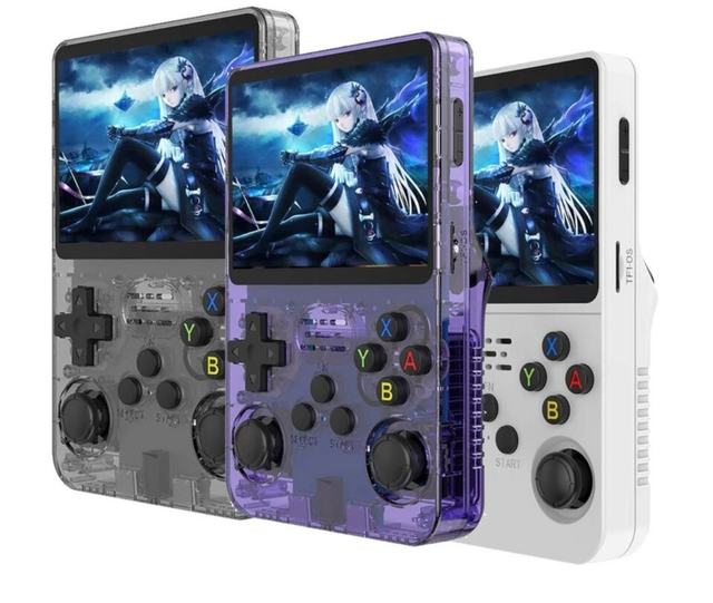 Updated R36S 64GB Games Player Mini Retro Handheld Video Game Console Portable Pocket Classic Gaming Console 20000+ Games