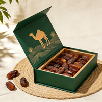 Boîtes en carton rigides magnétiques personnalisées pour desserts, emballages alimentaires, boîtes en papier pour boulangerie
