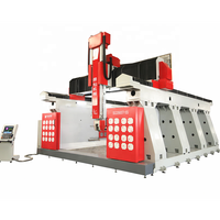 Machine CNC 5 axes pour le façonnage, le fraisage et la gravure de moules en GRP, GRC, FRP, GRG pour façades et bardages, coffrage architectural.