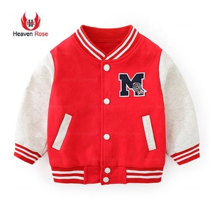 Veste universitaire personnalisée pour enfants vente en gros Veste de baseball d'hiver de haute qualité Mode OEM Vêtements d'extérieur pour enfants Approvisionnement en gros - Product Image 5
