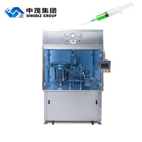 Machine de remplissage de seringues préremplies en plastique entièrement automatique pour l'industrie