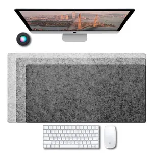Grand <span class=keywords><strong>tapis</strong></span> <span class=keywords><strong>de</strong></span> bureau pour ordinateur, doux et respirant, en feutre <span class=keywords><strong>de</strong></span> laine, antidérapant, pour ordinateur portable, <span class=keywords><strong>tapis</strong></span> <span class=keywords><strong>de</strong></span> <span class=keywords><strong>souris</strong></span> pour joueur, simple et confortable pour le temps froid - Product Image 1