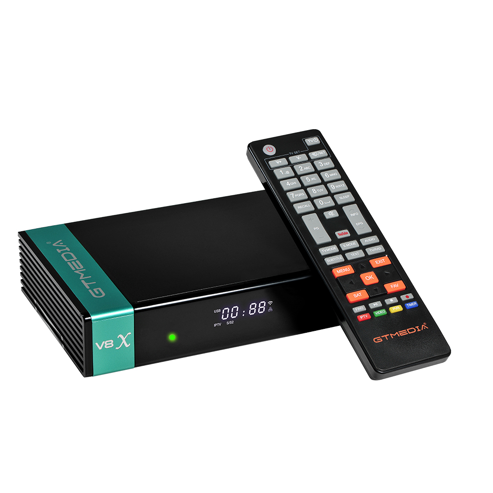 Новейший спутниковый ТВ-приемник GTMEDIA V8X V9 SUPER H.265 1080P HD DVB S/S2 лучший Встроенный Wi-Fi декодер freesat v9 super
