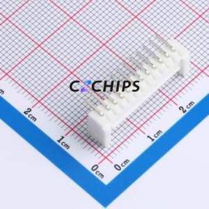 ZX-HY2.0-12PWZ Wire-to-Board Pin Header Bent Lead Through Hole,P=2mm Connector 1x12P 2mm Right Angle Insert HY - Product Image 2