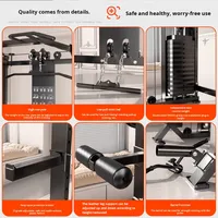 Machine Smith Flybird multifonctionnelle intégrée pour l'entraînement de force à domicile – Cadre de gantry pour équipement de fitness de grande envergure, modèle F1