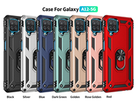 En gros Téléphone Cas pour Samsung A12 Béquille Mobile Couverture Arrière Pour Samsung Galaxy A12 5G Cas A52 A32 A72 M1 Une Série En Vrac