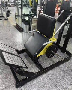 Máquina de Elevación de Pantorrillas <span class=keywords><strong>con</strong></span> Carga de Placas SK, Equipo Profesional de Entrenamiento de Fuerza para Piernas en Posición Sentada para Gimnasio - Product Image 3