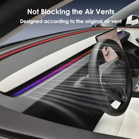 Éclairage Ambiant Dynamique pour Tesla Model 3 Y 2025 2026 – Accessoires de Mise à Niveau pour l'Éclairage Intérieur du Tableau de Bord