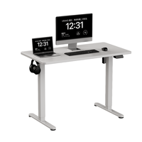 Mobilier commercial de bureau à domicile Bureau debout à moteur unique électrique réglable en hauteur