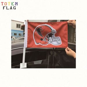 Bandera escolar de doble cara, bandera educativa, bandera con clip para ventana de coche de los New York Mets - Product Image 4