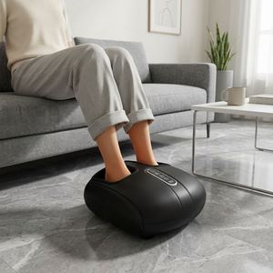 Foot & Leg Massager with Wireless Remote Air Bag <b>Kneading</b> Massage Relieves Foot Pain for Daily Home Therapy Model 521 - Product Image 1