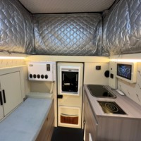 Carcasa de Aluminio Deslizable, Portátil, Ligera e Impermeable para Camioneta, Ideal para Campamentos 4x4 y Viajes Todoterreno