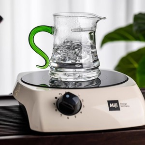 Taza de té de vidrio Fairness con colador integrado, resistente al calor, de borosilicato, para juego de té Kung Fu, uso doméstico - Product Image 3