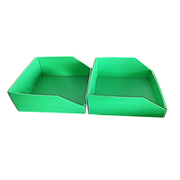 Excelente Venta De fábrica reciclado nuevo diseño PP corrugado Coroplast caja de almacenamiento de plástico/caja plegable corrugada PP