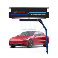 Risense brushless sans contact sans contact 360 tactile automatique utilisé machine de lavage de voiture avec sécheur d'air 11
