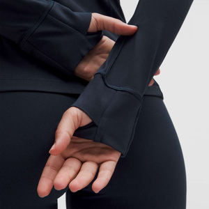 Veste de yoga pour femmes en gros, respirante, coupe ajustée, idéale pour le yoga, la course et la gym - Product Image 6