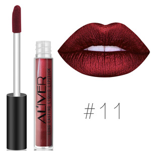 Aliver lip makeup 12 colori tazza antiaderente profumo di labbra rossetto lucidalabbra smalto per labbra lucido impermeabile - Product Image 2