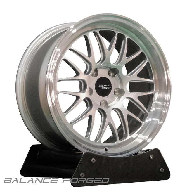 SRIM ML-10 Forged Monoblock 1-Piece Wheels 5x114.3/5x120/5x130 Chrome Concave Rims for BMW Audi Tesla Luxury Cars