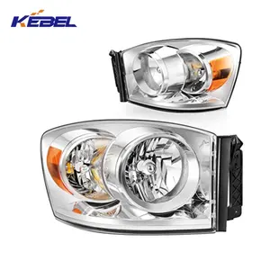 Kebel Factory Selling Car Accessories Auto Head Lights Vehicle Body Parts Car Lamp For Dodge Ram 2006 2007 2008