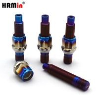 Kit de goujons de roue HRMin Gr.5 en titane Ti-6Al-4V avec écrou de roue en titane M14*1.25mm pour MINI Rolls-Royce