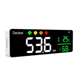 发光二极管屏幕显示音频音量监视器数字噪声声级计分贝声级计30-130 dBA