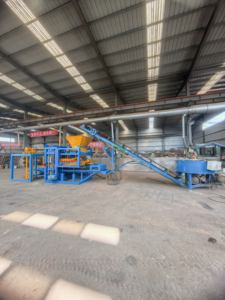 ब्लॉक मशीन स्वचालित कंक्रीट 6 इंच खोखला ब्लॉक बनाने वाली मशीन किंगस्टन जमैका में रंग पेवर ईंट मशीन - Product Image 6