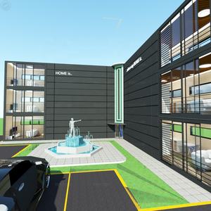 По индивидуальному заказу 3 этажная современная роскошная контейнер студия новый модульный жилой дом на продажу - Product Image 2