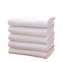 Serviette d'hôtel blanche bon marché personnalisée avec logo Ensemble de serviettes de spa de luxe de haute qualité
