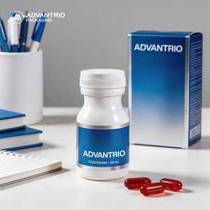 Custom <span class=keywords><strong>10cc</strong></span> 20cc 30cc 50cc de plástico blanco HDPE píldora cápsula tableta botella para uso médico con tapón de rosca - Product Image 5