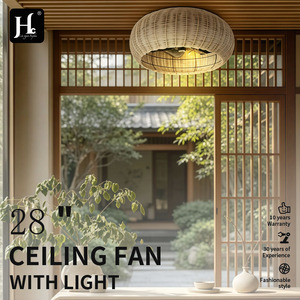 Wooden Ceiling Light LED Warm White 2700K Asian Style Surface Mounted 220V Large Size for Living Room - Product Image 6