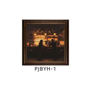City Lights Wall Art | Peinture sur toile de haute qualité pour bar, salon ou salon moderne avec cadre personnalisé