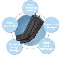 Phenitech 2026 Bottes de massage à compression d'air les plus vendues pour la récupération sportive, masseur complet des jambes avec compression rapide
