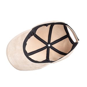 Custom Embroidery Logo Luxury Suede Leather Baseball Cap Supplier <strong>Gorras</strong> <strong>Gamuza</strong> Fashion Plain 6 Panel Dad Hats - Product Image 5
