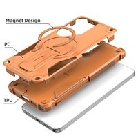 Compatible avec S26 FE/S26 Ultra/A27/A17, style allemand Bundesliga, coque de téléphone portable en thermoplastique à fixation magnétique