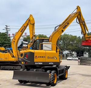 Excavadora de Ruedas EA795H Nueva de Marca China con Motor Yuchai, Alta Potencia de Excavación, en Venta - Product Image 4