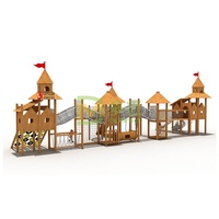 Ensemble de balançoires en bois et plastique au design simple, combinaison cabane d'escalade, en acier inoxydable, grande sécurité, capacité 5000 kg