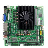 Carte mère Intel N100 CPU Ddr4 avec processeur HD VGA LVDS COM LAN Win10 11 Linux Mini carte mère industrielle pour ordinateur de bureau