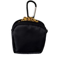 Échantillon gratuit Nouveau design Sac de dressage pour chien en silicone imperméable pour promenades et friandises, pochette à friandises pour chien