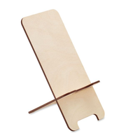 Support de téléphone en bois pas cher avec support en bois de bouleau pour bureau