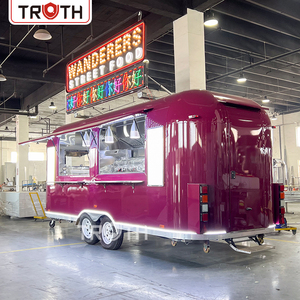 Camions de restauration mobiles personnalisés Truth pour <span class=keywords><strong>kebab</strong></span> de poulet et barbecue, remorques de restauration rapide avec équipements de cuisine complets à vendre - Product Image 2