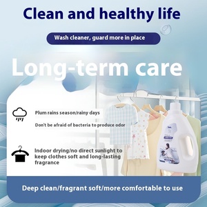 Floral Scented <strong>High</strong> Concentration Laundry <strong>Detergent</strong> Antibacterial and Strong Stain Removing for Apparel Use - Product Image 3