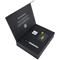 Cajas Rígidas Grandes de Lujo con Logotipo Personalizado OEM Pulida Premium 2025, Ecológicas, con Cierre Magnético Negro y Asa en Relieve