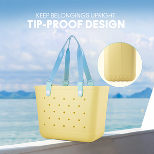 Sac à main en EVA imperméable pour femmes, fourre-tout avec bandoulière pour femmes, sac à main, sac de plage - Product Image 5