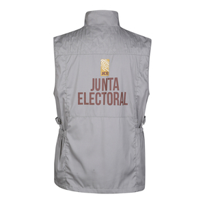 تخصيص سترات الرجال وصدريات السلامة الانتخابية شعار مخصص متعدد الجيوب - Product Image 2