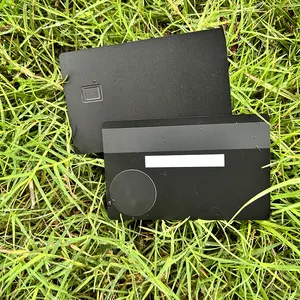 Металлическая карта с функцией нарезания, NFC, с отделением для микросхем EMV для лазерной гравировки и контактной картой в социальных сетях