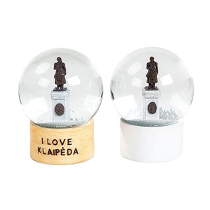 Statue de Bouddha en résine personnalisée de 80 mm, sculpture, globe à neige, globe à neige universel en verre Sedex pour enfants, femmes, souvenirs, cadeaux - Product Image 5