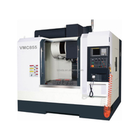 Centre de fraiseuse verticale VMC855 de haute qualité avec BT40 8000 tr/min GSK CNC Control Haute précision Automatique Vitesse la plus élevée